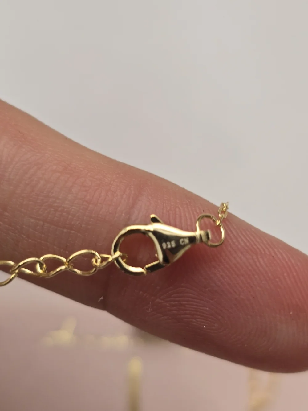 Annabelle Lilly Kids Initial Necklace Gold L NWT